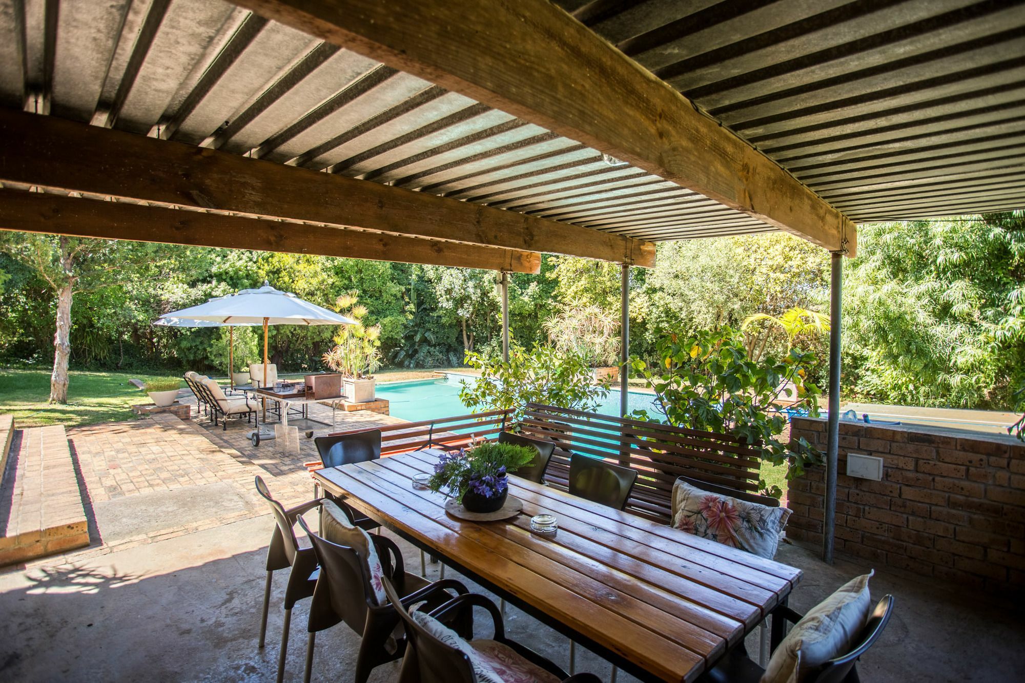 Dirtopia Trail Lodge Стелленбос Экстерьер фото